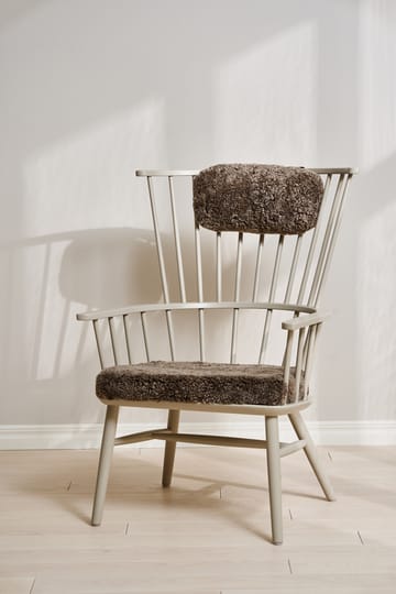 Henriette fåtölj dyna&nackkudde Svenssons beige-Sahara - undefined - Stolab