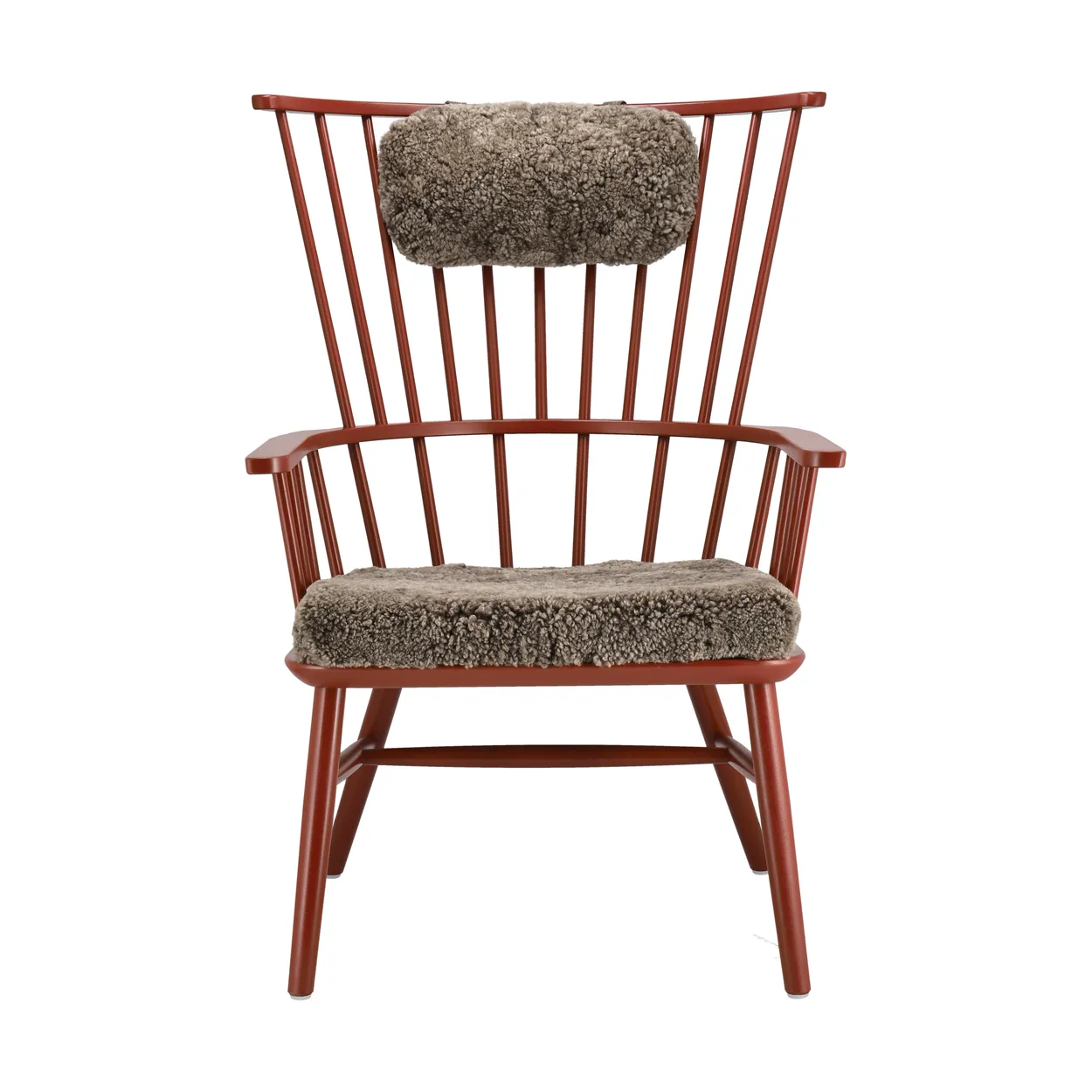 Stolab Henriette fåtölj dyna&nackkudde Svenssons faluröd-Sahara