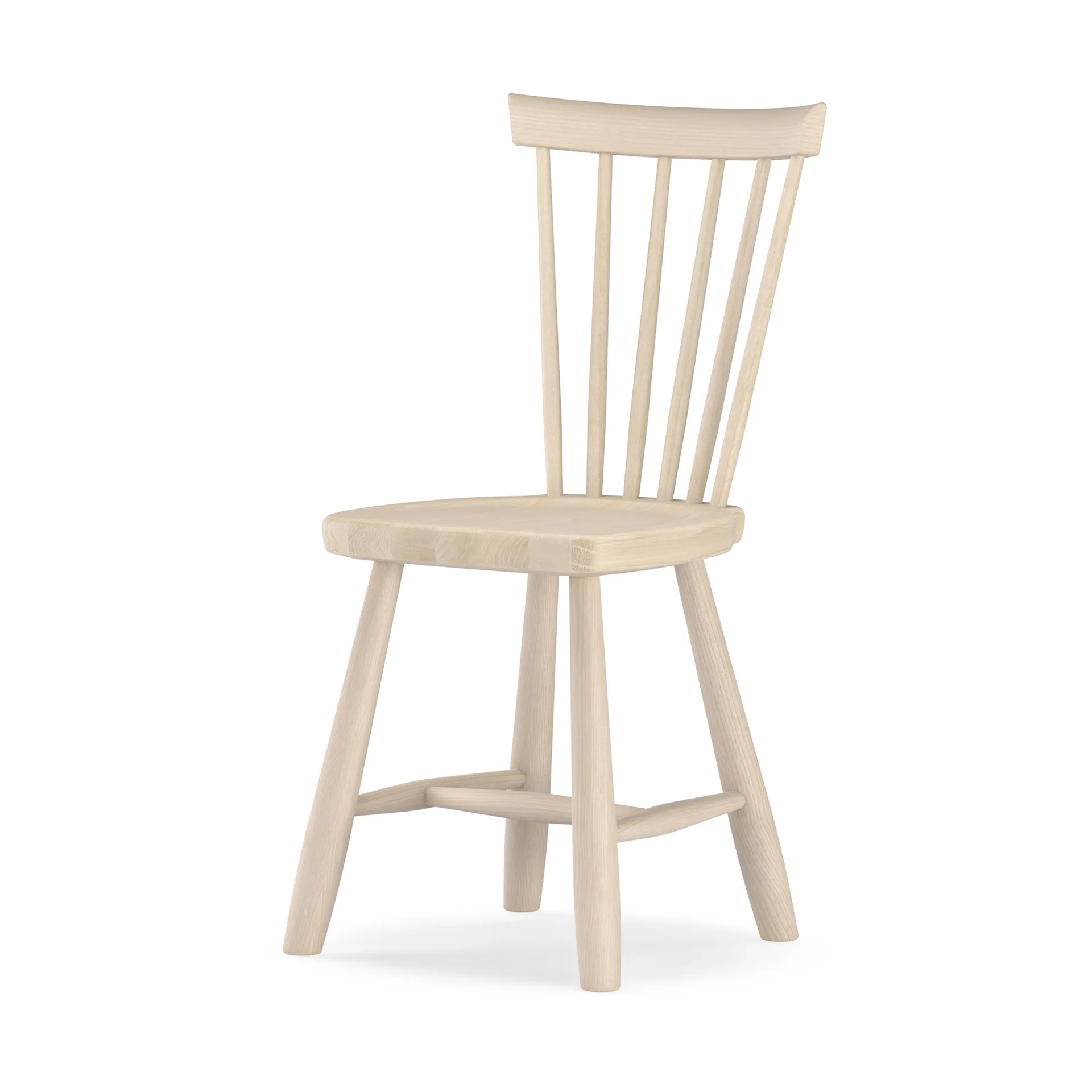 Lilla Åland barnstol björk 33 cm, Ljus mattlack Stolab