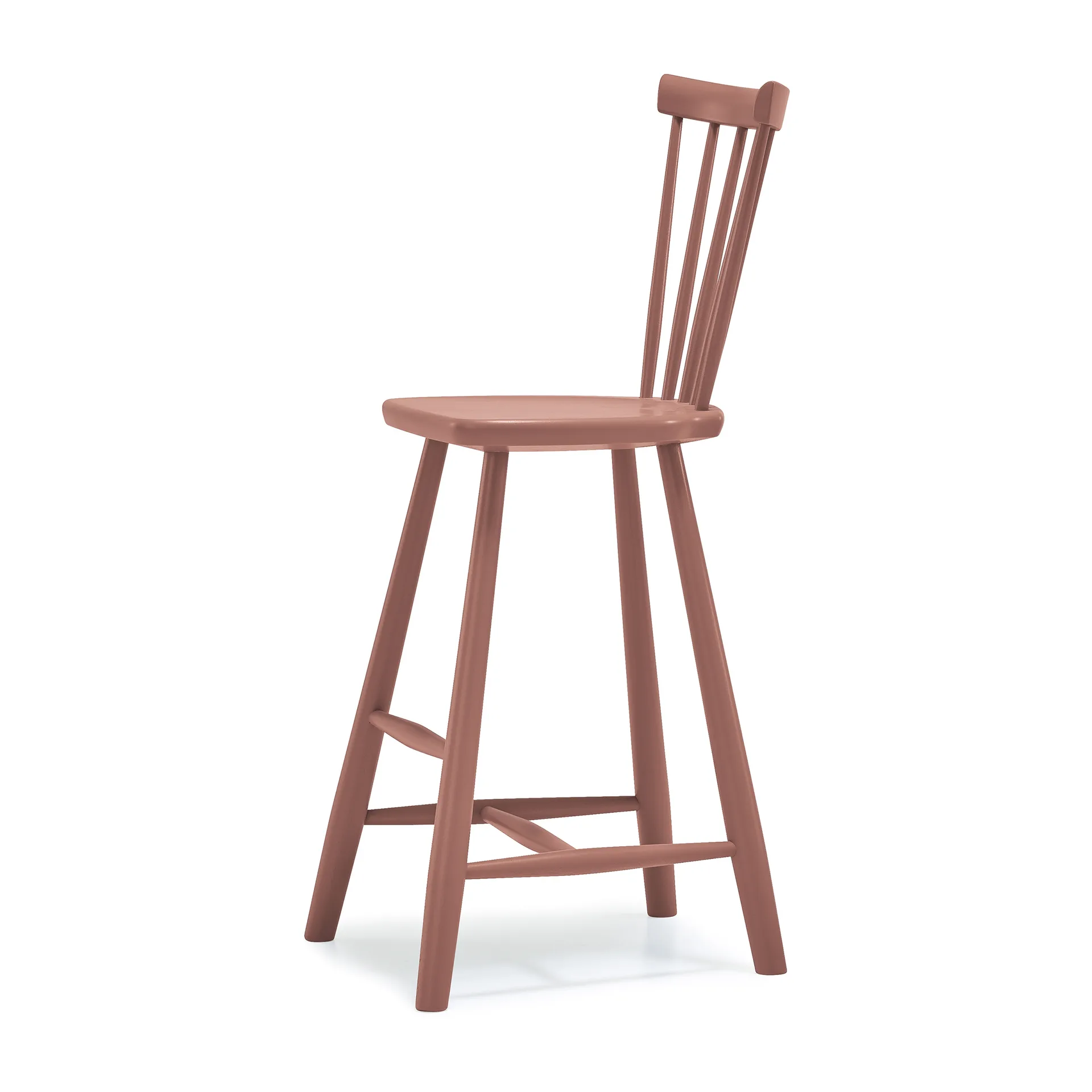 Lilla Åland barnstol björk 52 cm, Tegel 42 Stolab