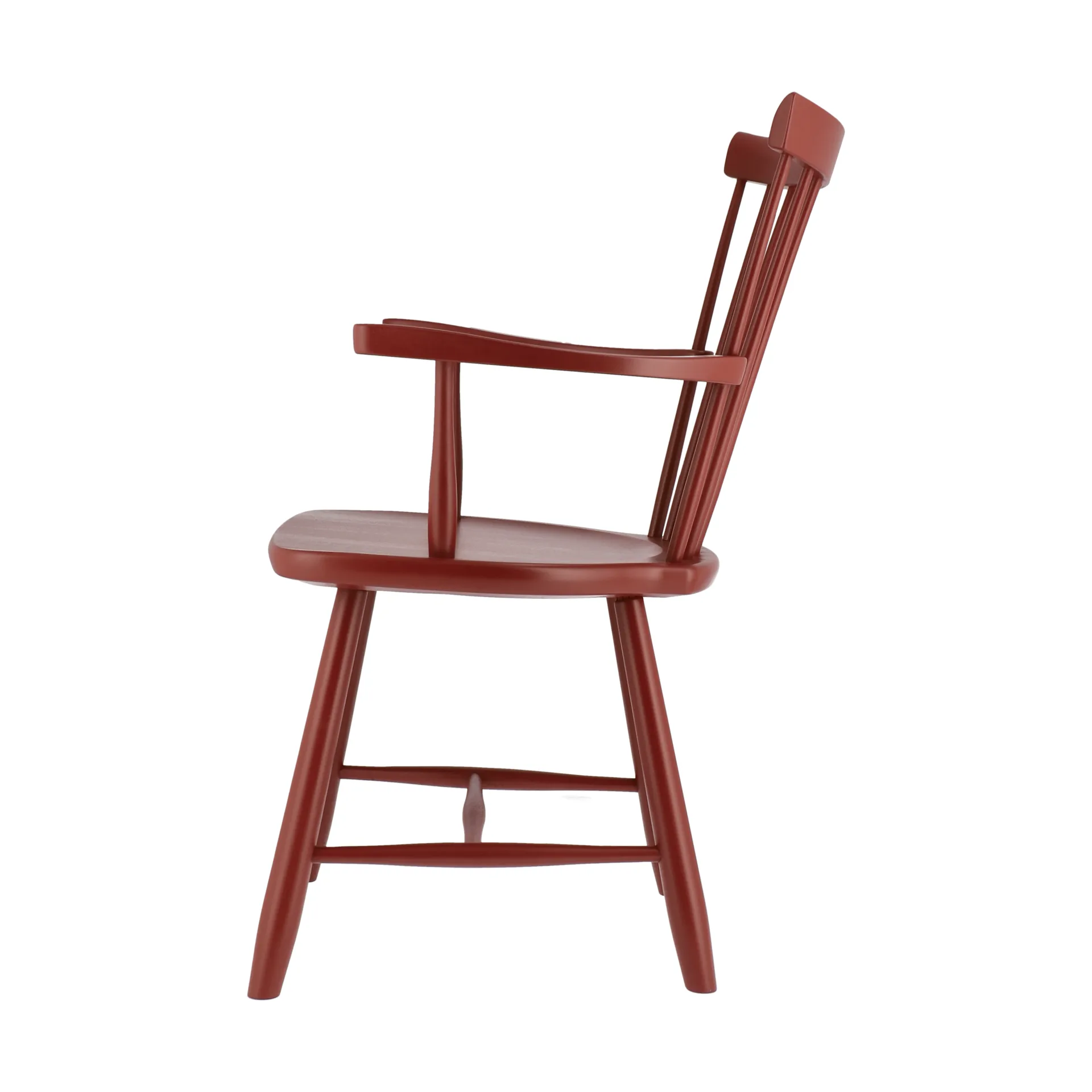 Lilla Åland karmstol, Svenssons faluröd (björk) Stolab