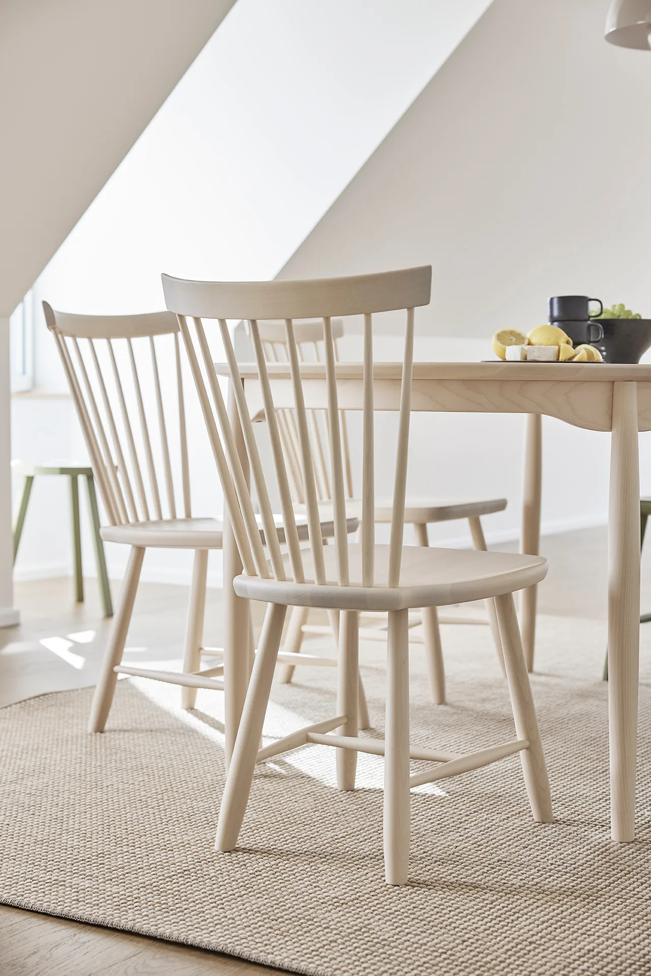 Lilla Åland stol, Dimma 22 S6010-B50G (björk) Stolab