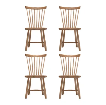 Lilla Åland stol , Naturell olja (ek), 4-pack - Stolab