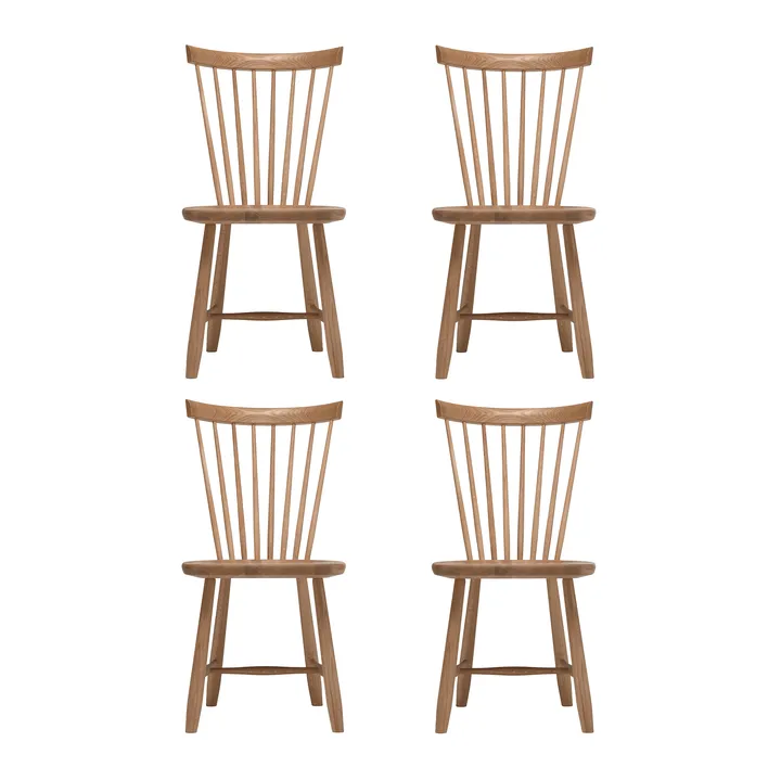 Lilla Åland stol , Naturell olja (ek), 4-pack - Stolab