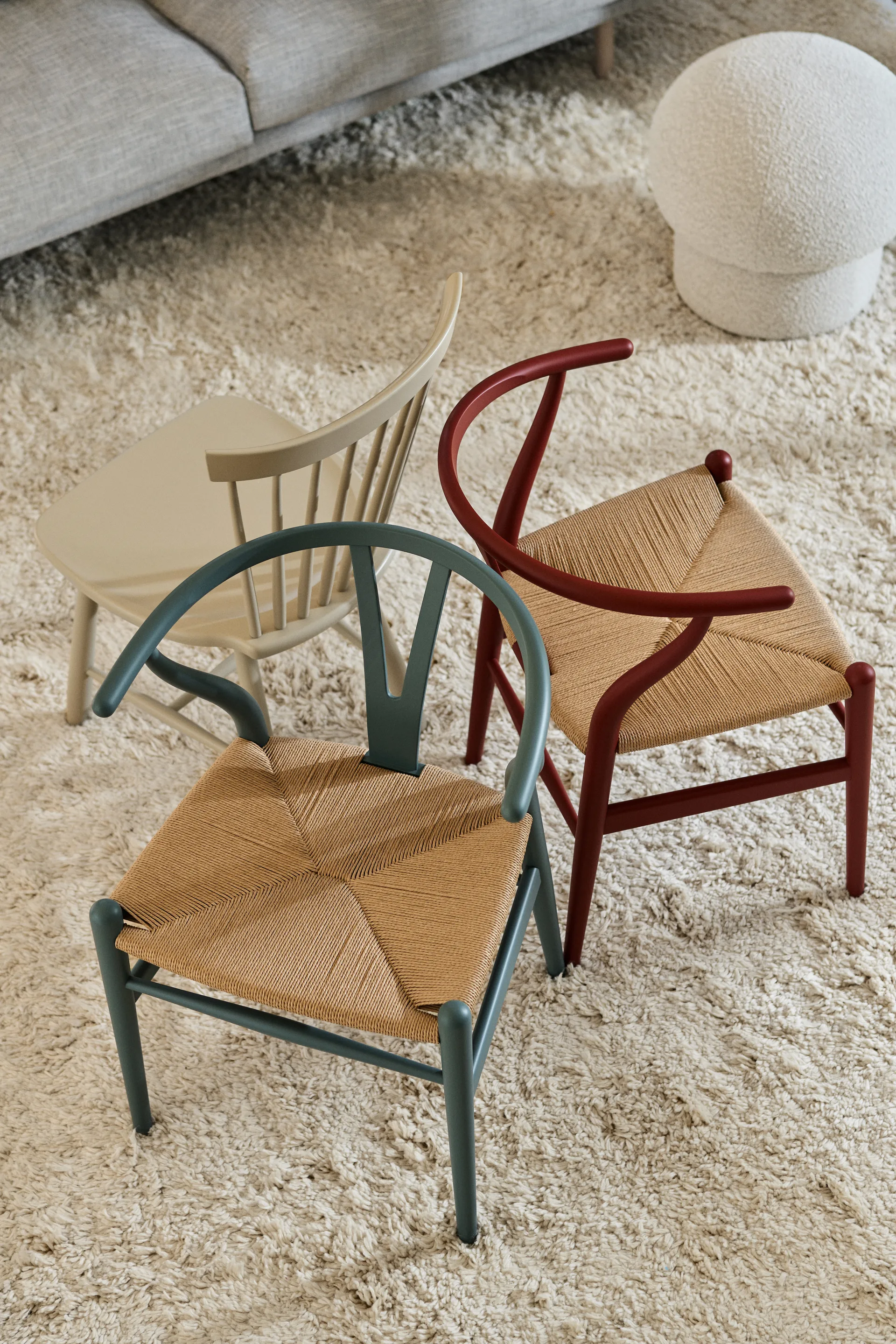 Lilla Åland stol, Svenssons-beige (björk) Stolab