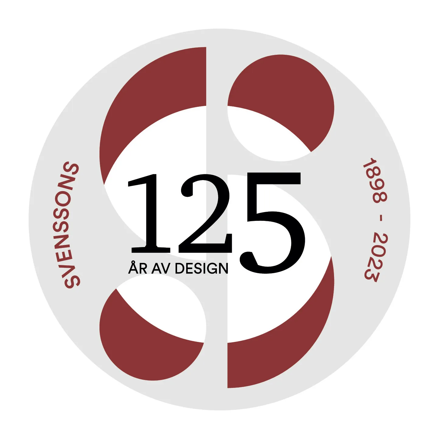 Lilla Åland stol, Svenssons faluröd (björk) Stolab