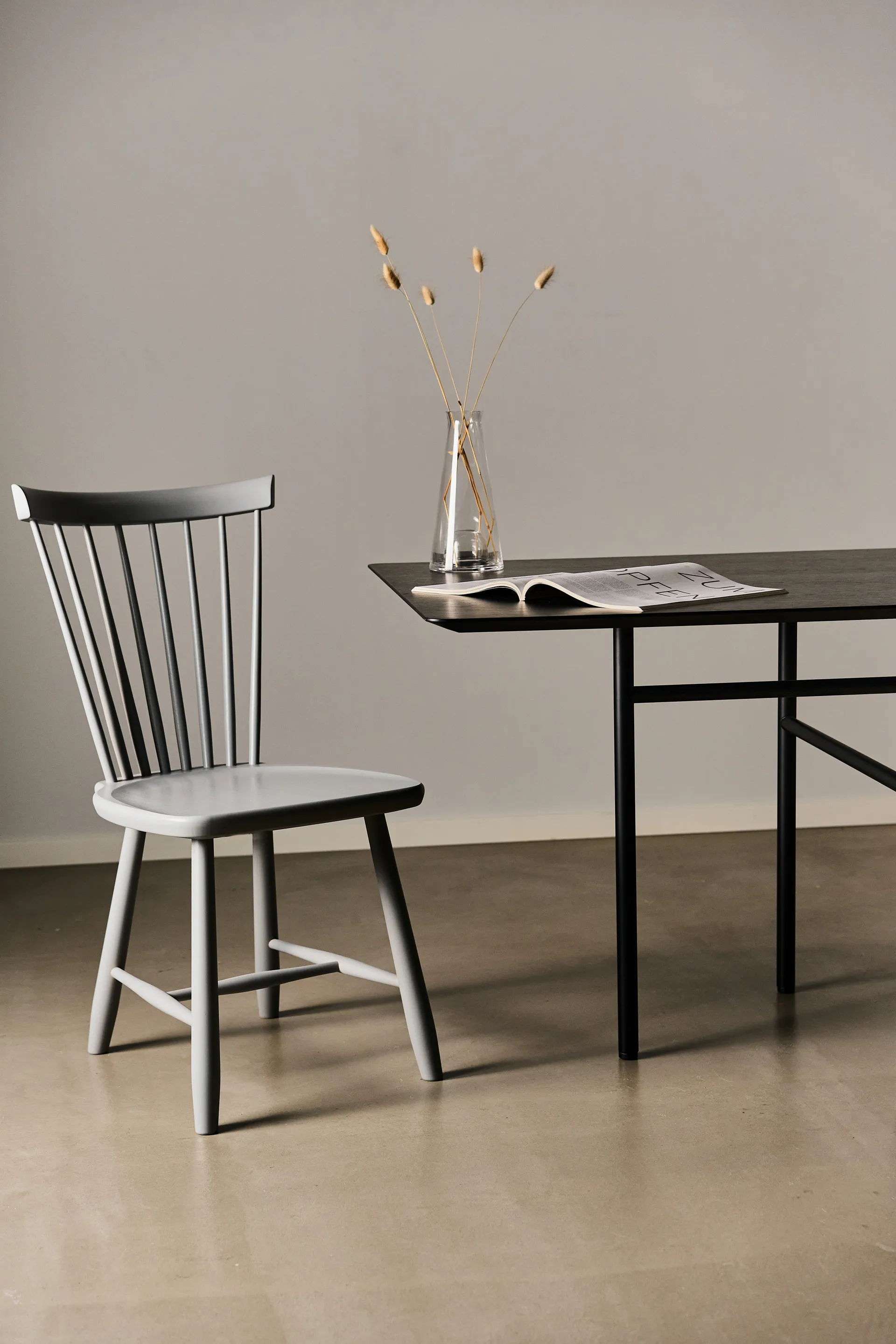 Lilla Åland stol, Svenssons-grå (björk) Stolab