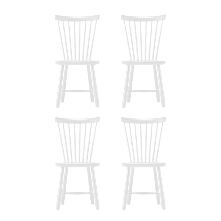 Lilla Åland stol, Vit (björk), 4-pack - Stolab