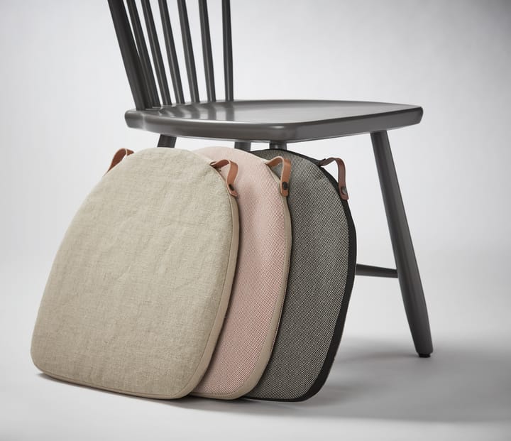 Lilla Åland stolsdyna, Linne beige Stolab