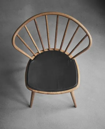 Lilla Åland/Miss Holly läderdyna - Svart - Stolab