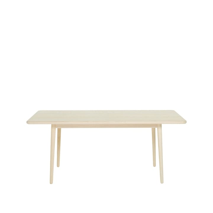 Miss Holly bord 235x82 cm - björk ljus mattlack, 1 ilägg - Stolab