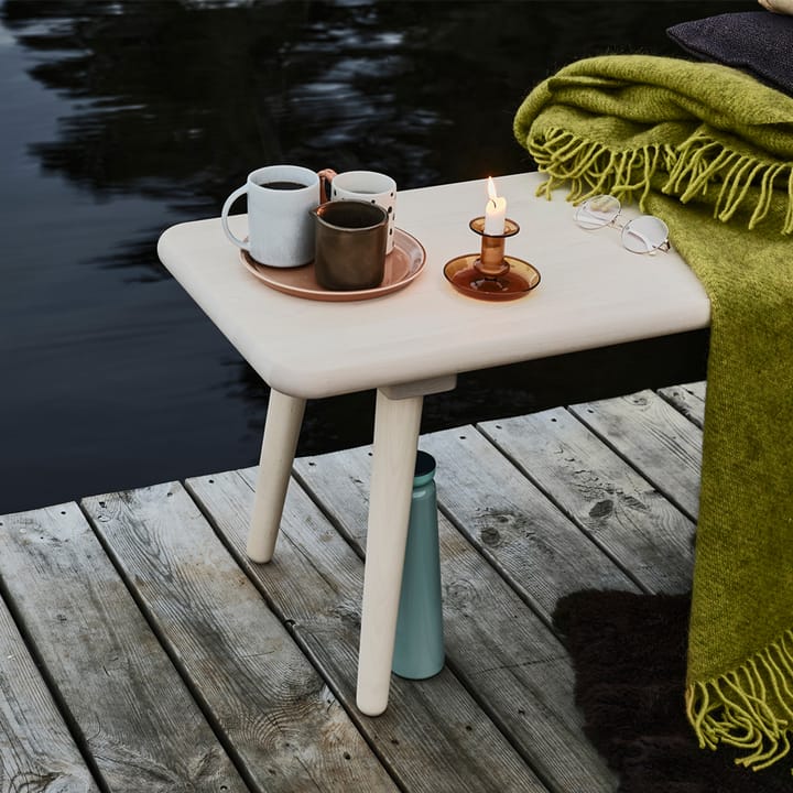 Miss Tailor bänk, björk ljus mattlack Stolab
