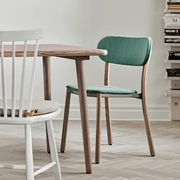 Miss Tailor matbord, 90x90x73 cm - ek naturell olja - Stolab