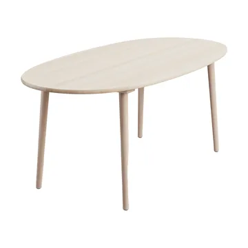 Miss Tailor matbord - Björk ljus mattlack, oval 180x90 cm - Stolab