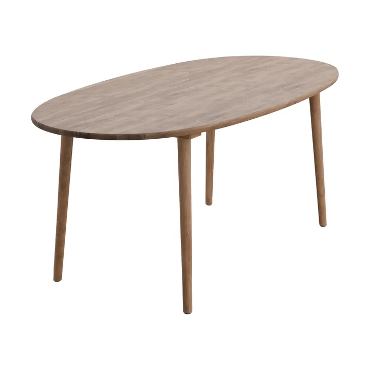 Miss Tailor matbord - Ek naturell olja, oval 180x90 cm - Stolab