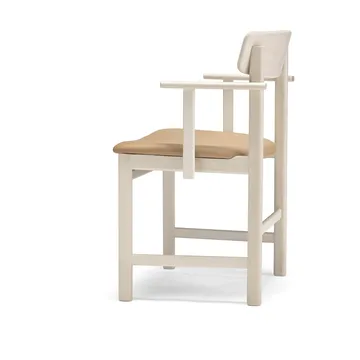 Pal karmstol - Björk ljus mattlack-Elmosoft 22030 - Stolab