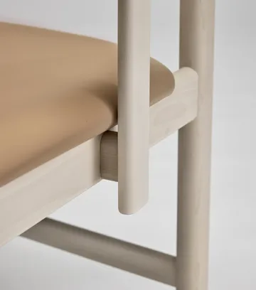 Pal karmstol - Björk ljus mattlack-Elmosoft 22030 - Stolab