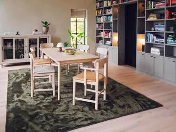 Pal karmstol - Björk ljus mattlack-Elmosoft 22030 - Stolab