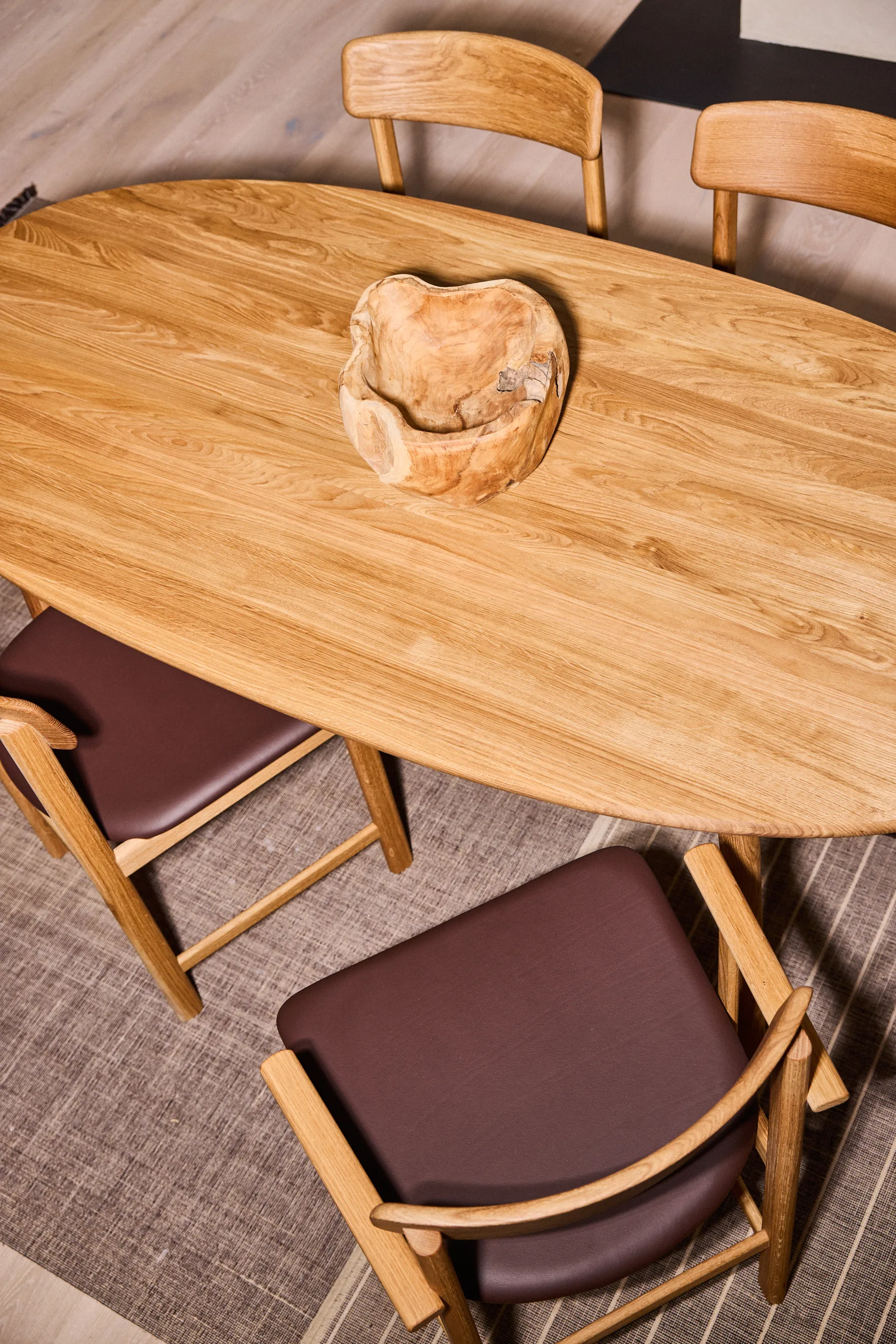 Pal stol, Ek naturell olja-Elmosoft 93129 Stolab