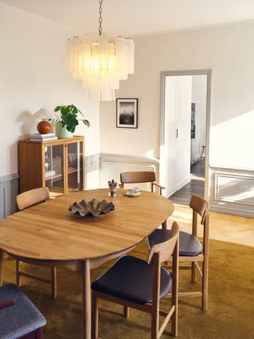 Pal stol - Ek naturell olja-Tornado V3576/02 - Stolab