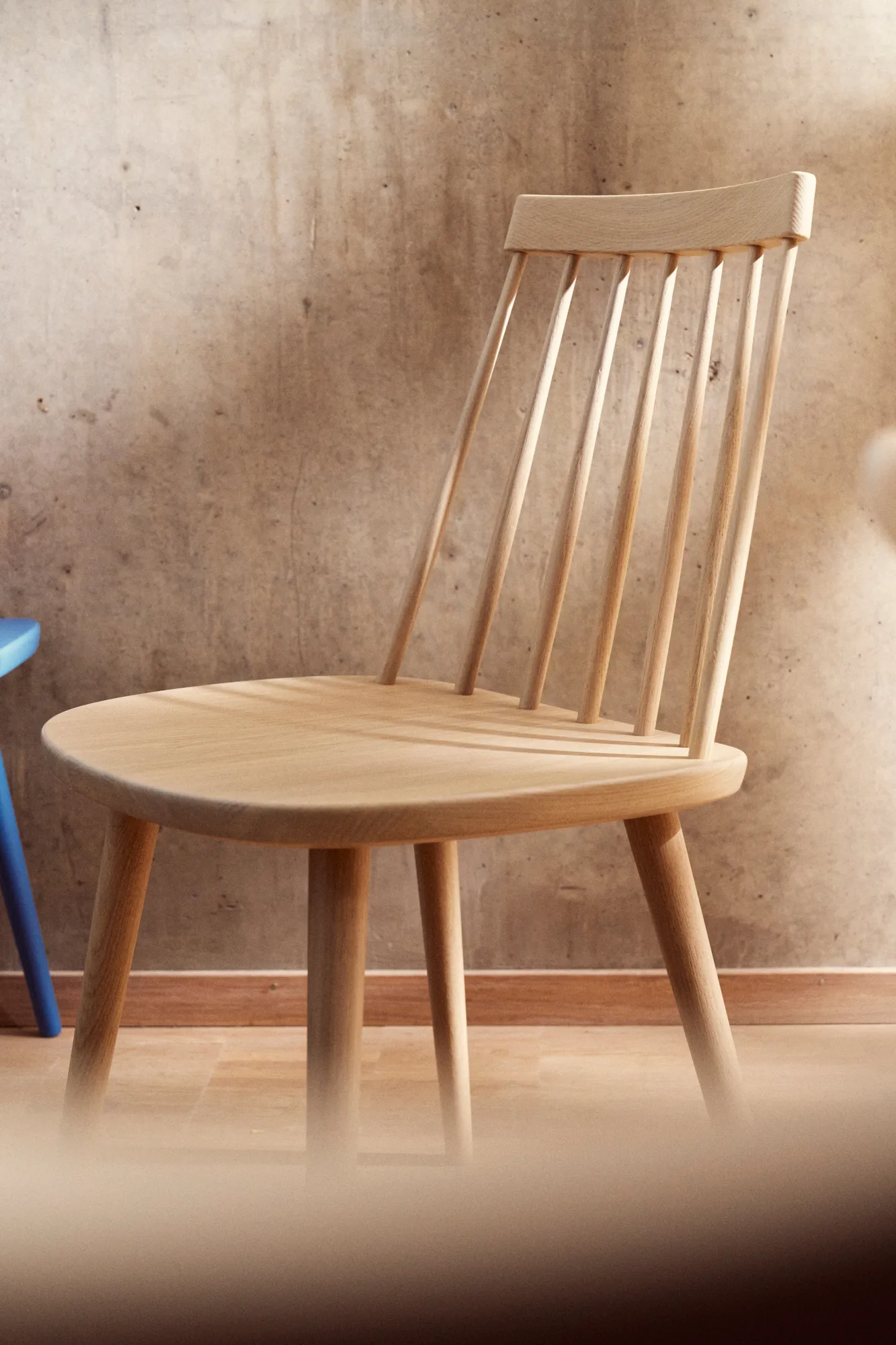 Pinnockio stol, Ljus mattlack Stolab