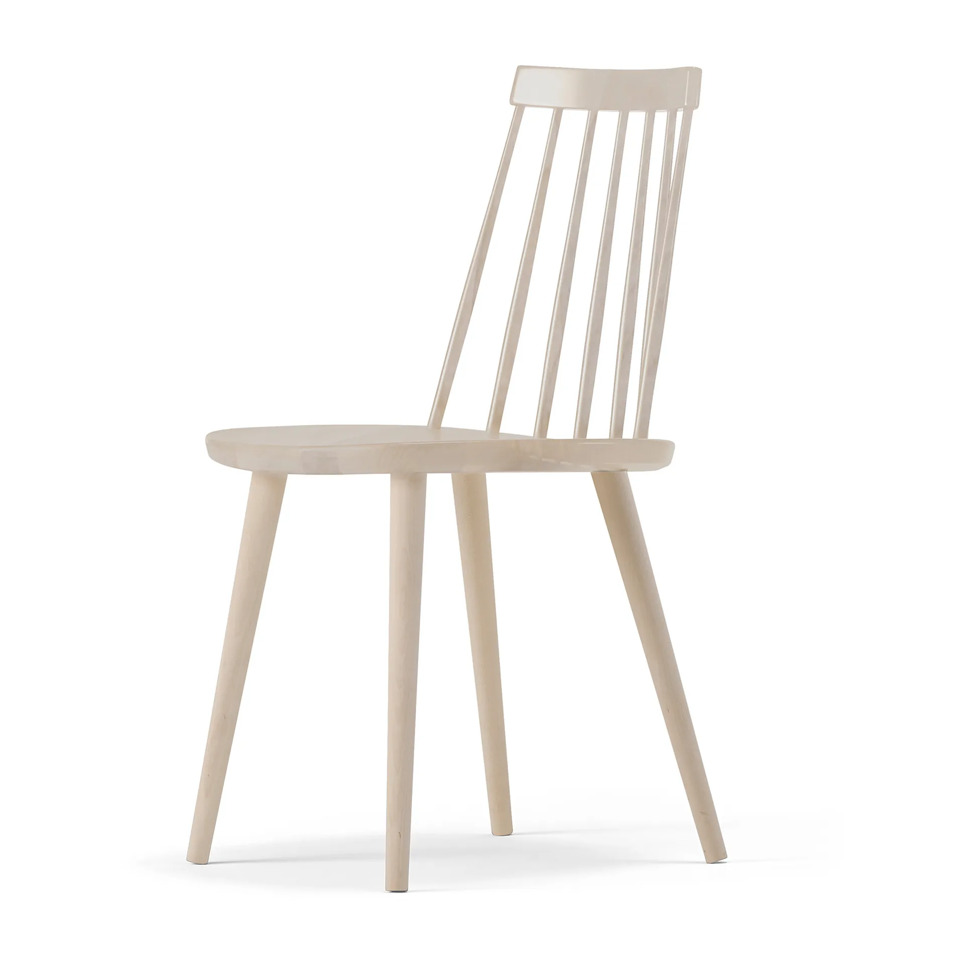 Pinnockio stol, Ljus mattlack Stolab