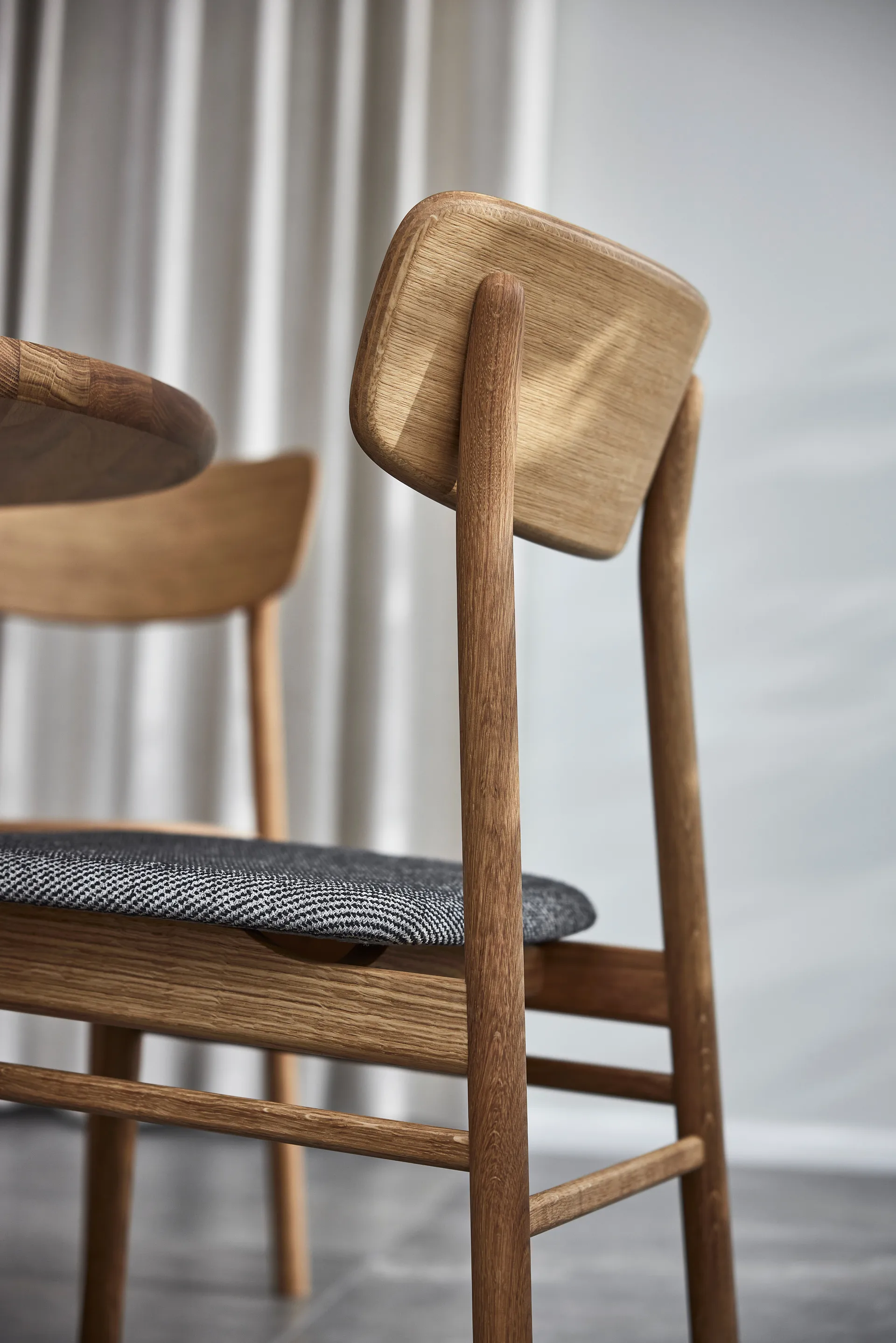 Prima Vista barstol, Brun/beige-oljad ek Stolab