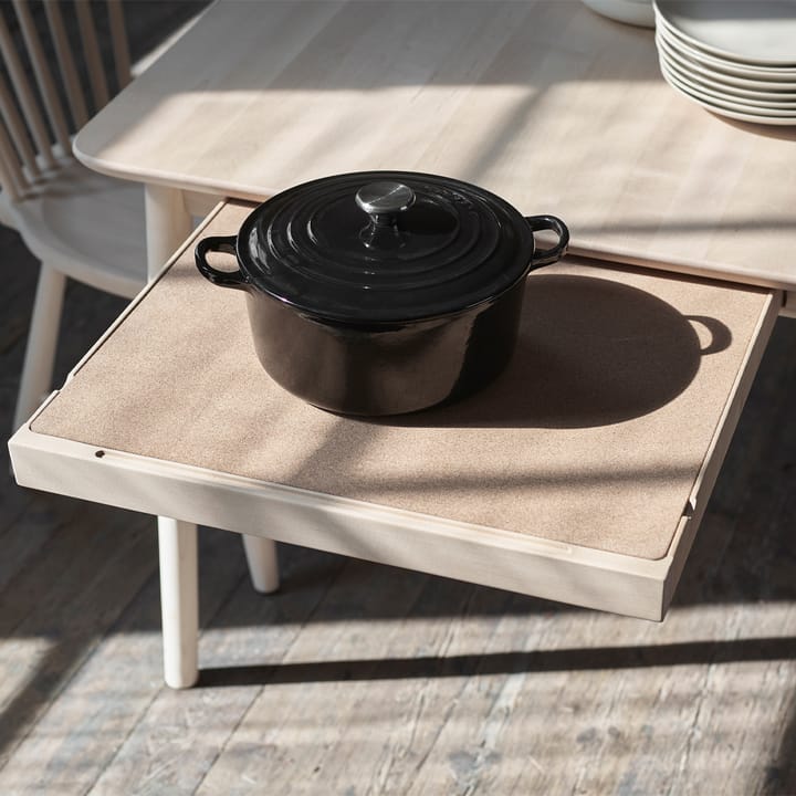 Prima Vista bord, björk ljus mattlack-180cm-1 ilägg Stolab