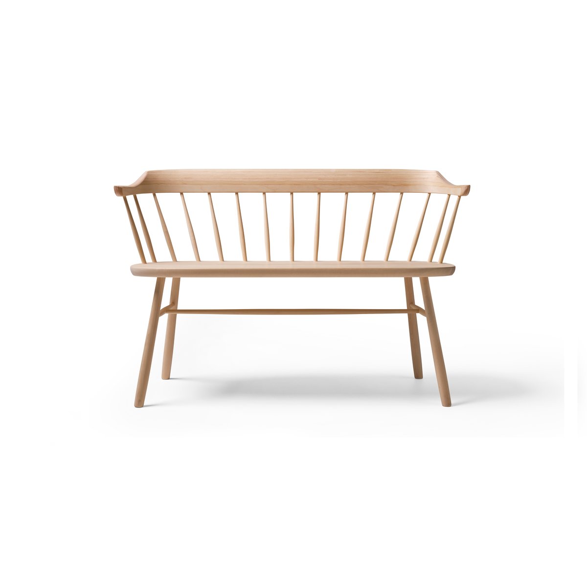 Stolab Småland Bistro soffa Ljus mattlack | Skandinavisk Design | Pallar | Brun