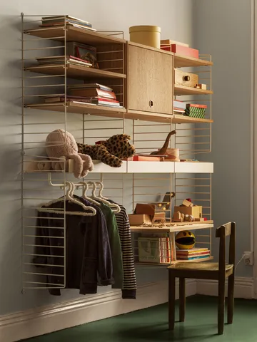 String arbetsskiva - Ek, 58x58 cm - String