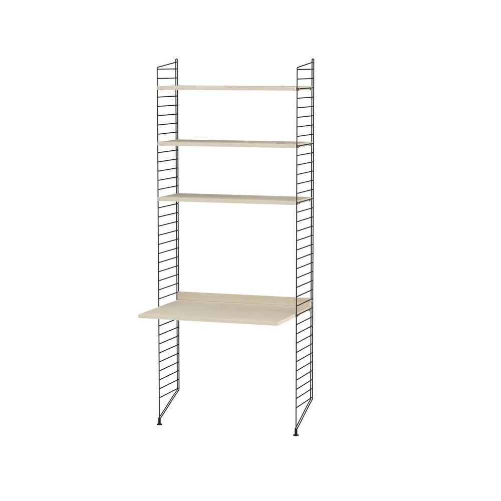 String barnrum ask & svart - Kombination C String