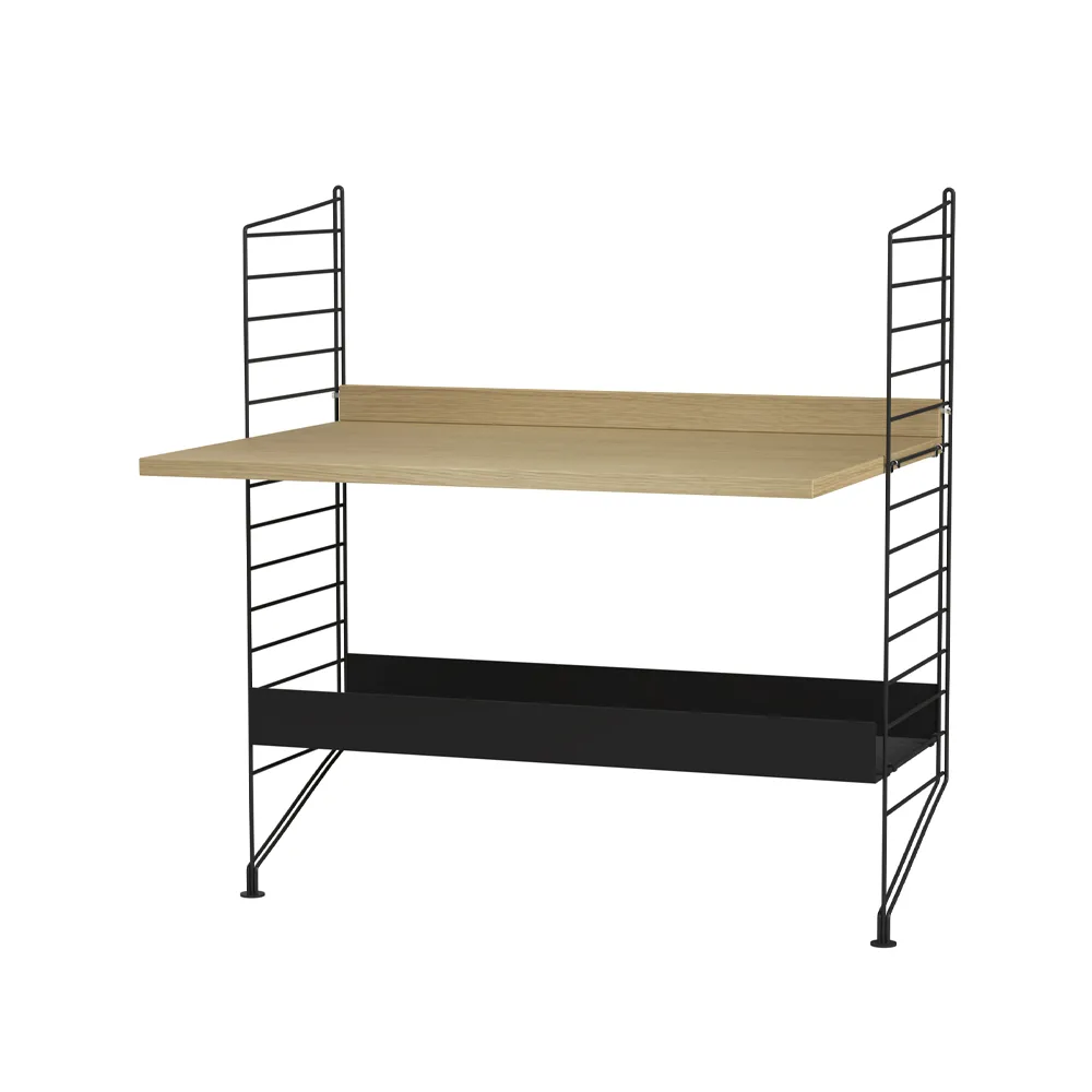String barnrum ek & svart - Kombination A,  String
