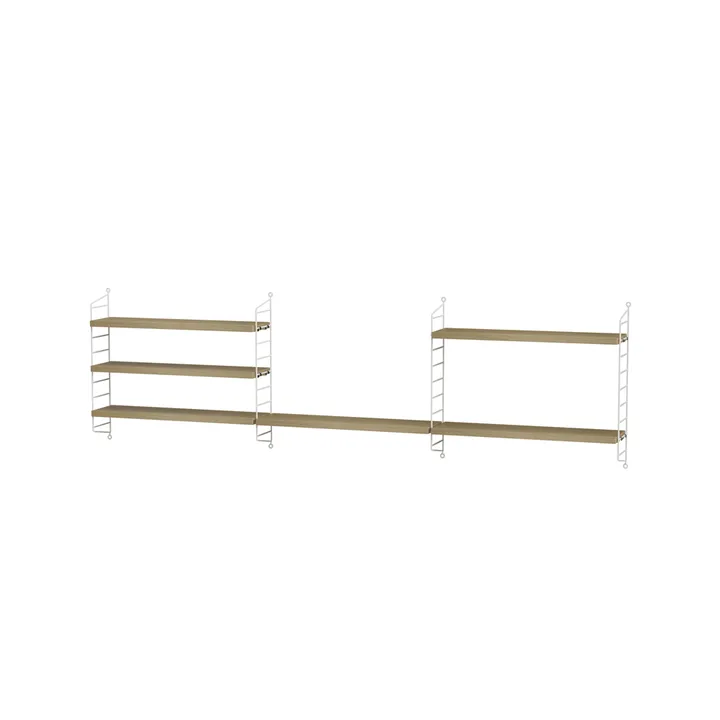 String barnrum ek & vit - Kombination H - String