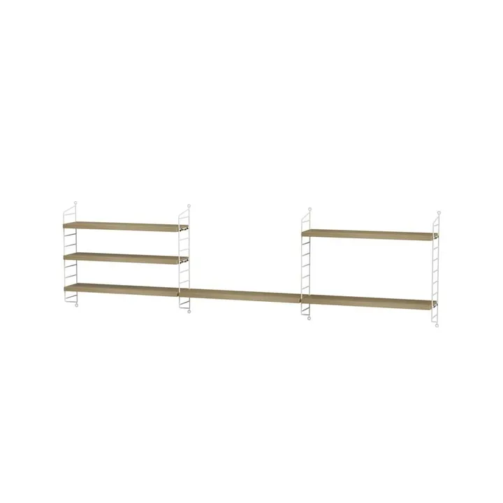 String barnrum ek & vit - Kombination H - String