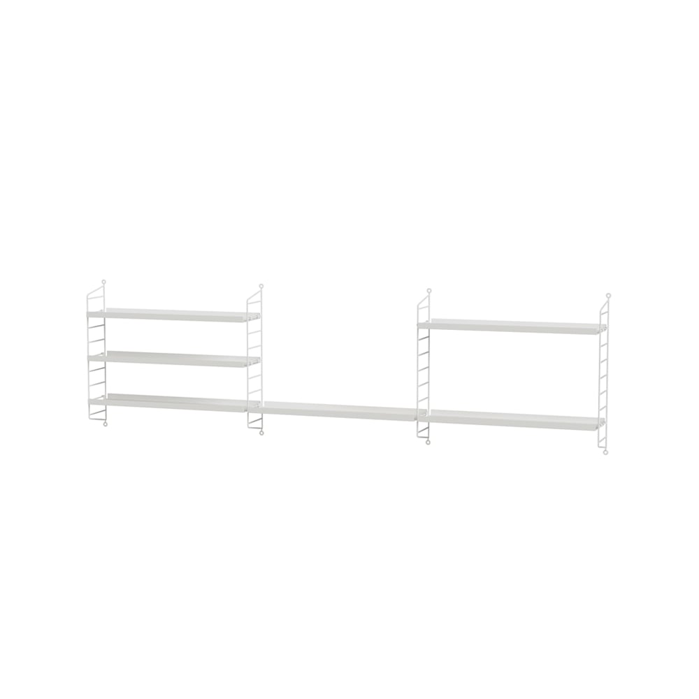 String barnrum vit - Kombination G Vit | Skandinavisk Design | Hyllor & Hyllsystem | Vit