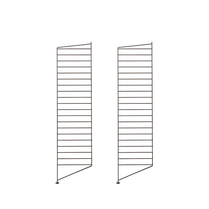 String golvgavel - brun, 115x30 cm, 2-pack - String