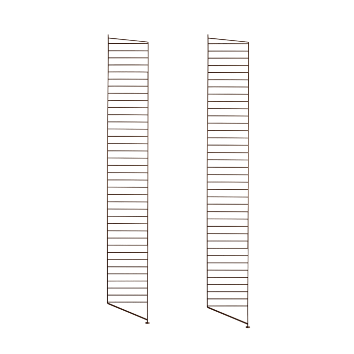 String golvgavel - brun, 85x30 cm, 2-pack - String