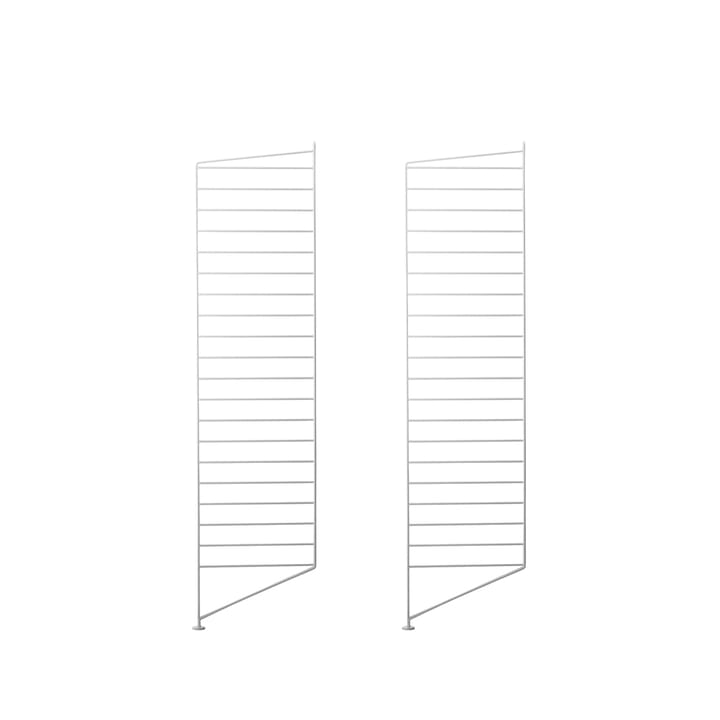 String golvgavel, grå, 115x30 cm, 2-pack String
