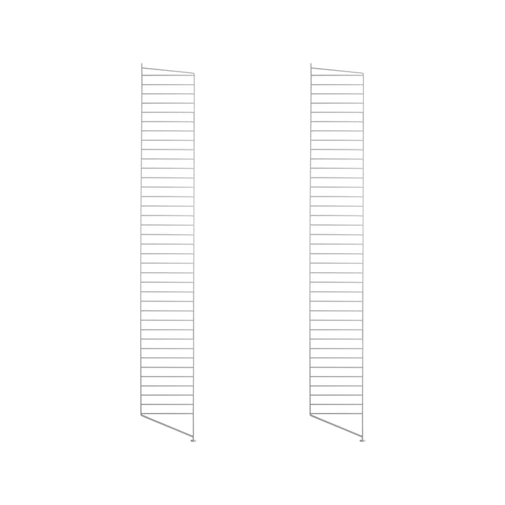 String golvgavel - grå, 200x30 cm, 2-pack - String