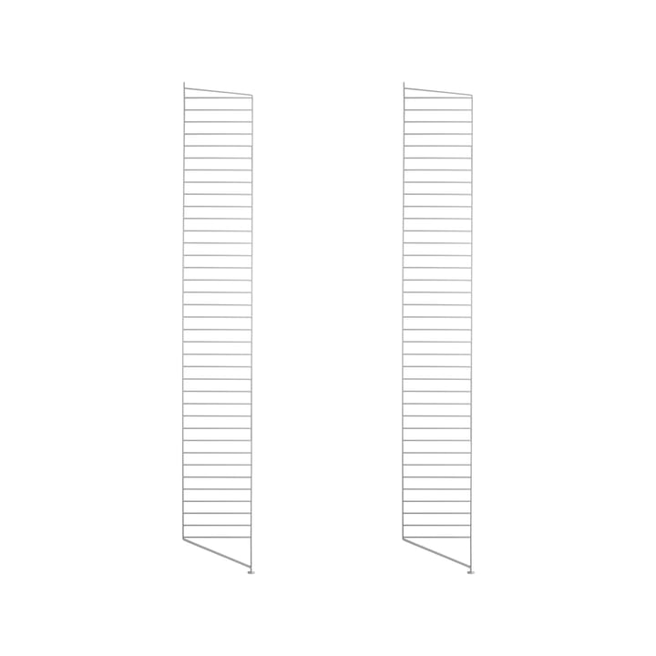 String golvgavel, grå, 200x30 cm, 2-pack String