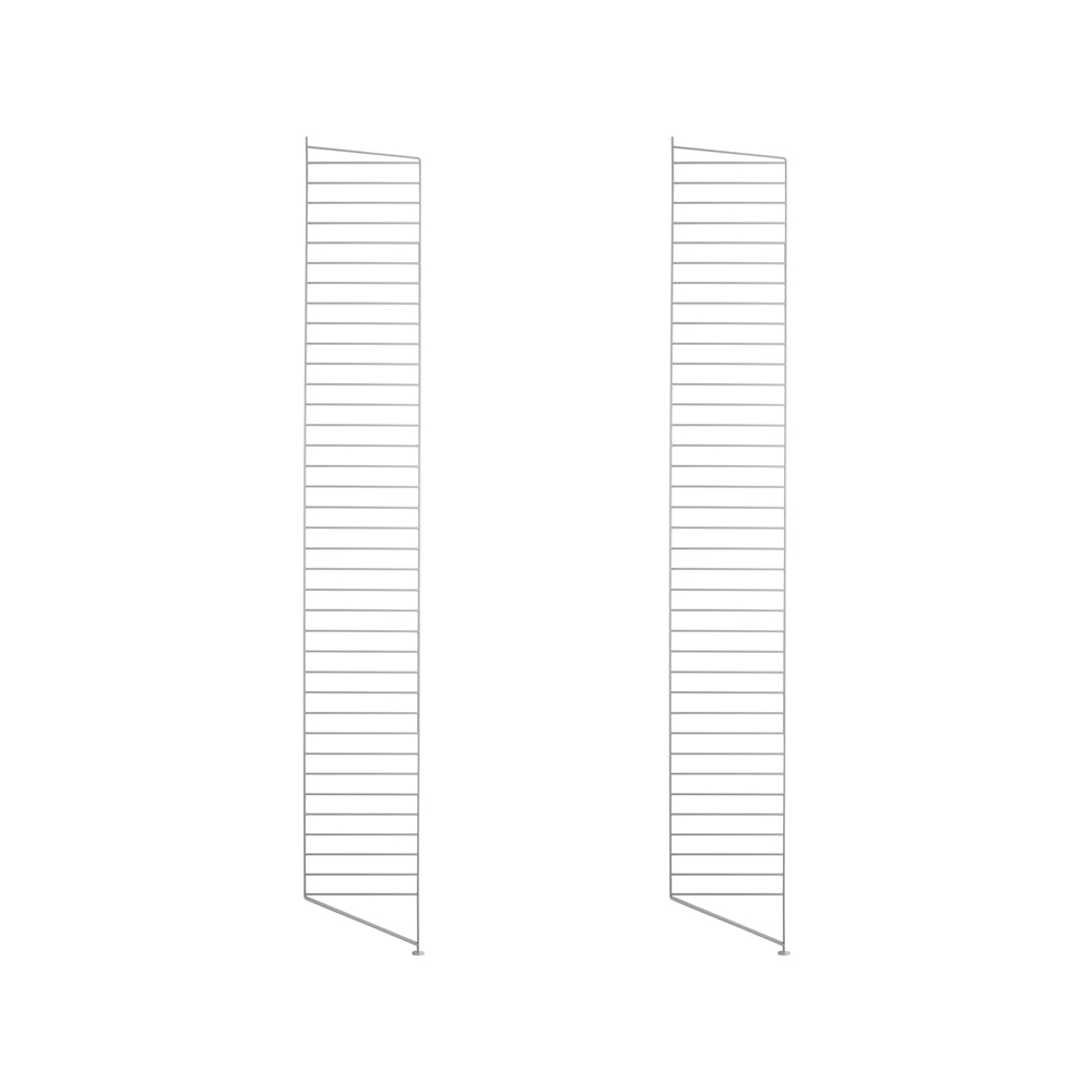 String String golvgavel grå, 200x30 cm, 2-pack