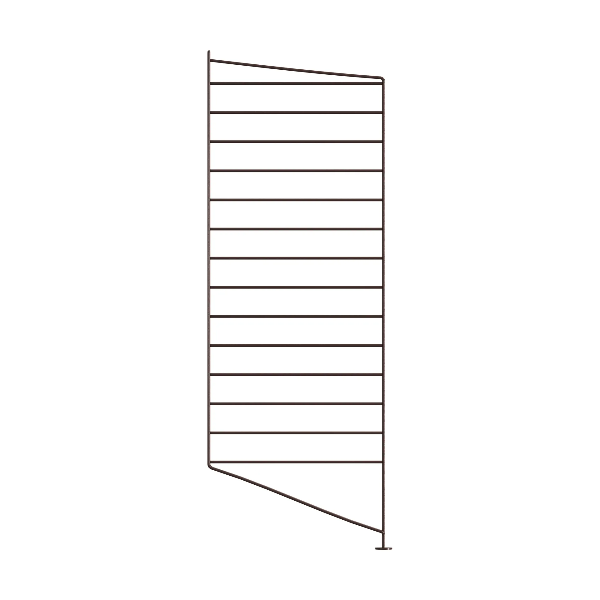 String golvgavel, Mörkbrun, 85x30 cm, 1-pack String