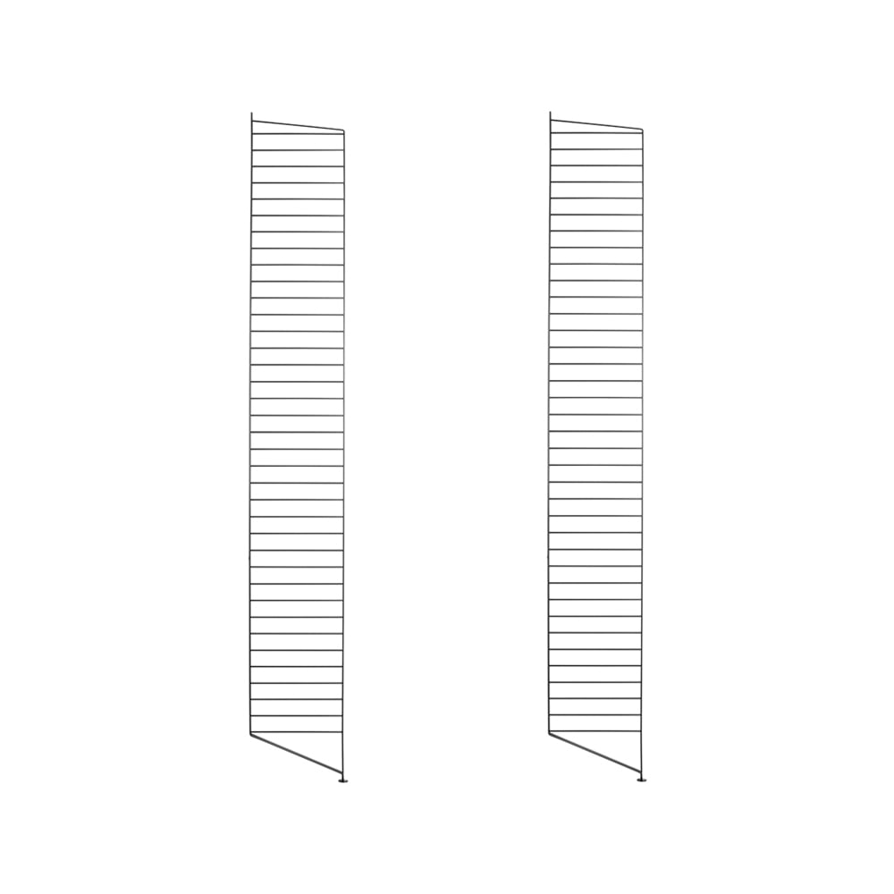 String String golvgavel svart, 200x30 cm, 2-pack
