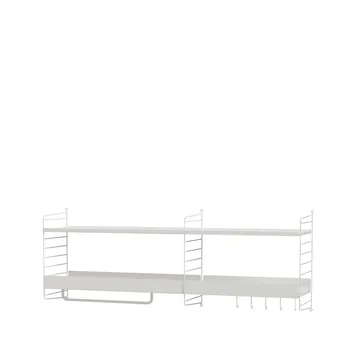 String hall vit - Kombination J - String