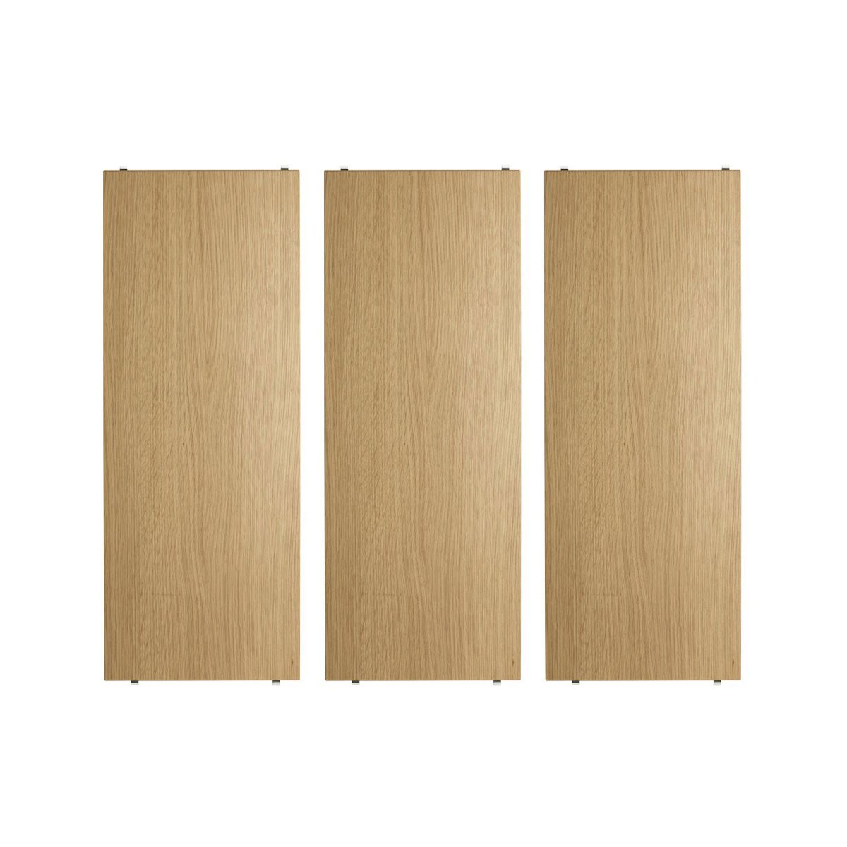 String hyllplan ek, 78x30 cm, 3-pack | Skandinavisk Design | Hyllor & Hyllsystem | Beige