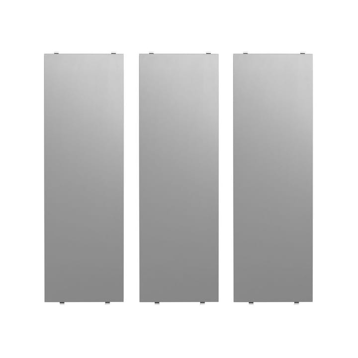 String hyllplan, grå, 58x20 cm, 3-pack String