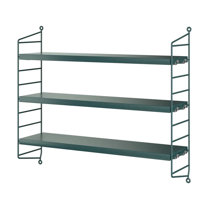 String Pocket hylla - Tegnérgrön - String