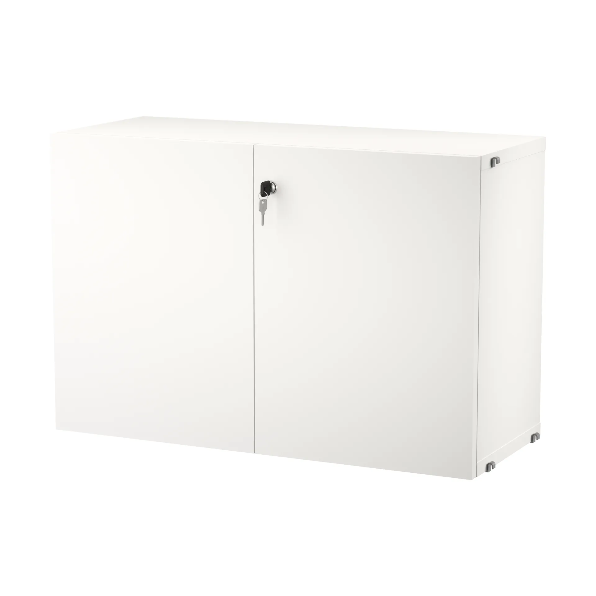 String skåp med lås, Vit String