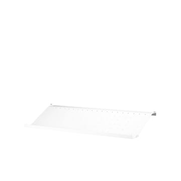 String skohylla metall - vit, 78x30 cm - String