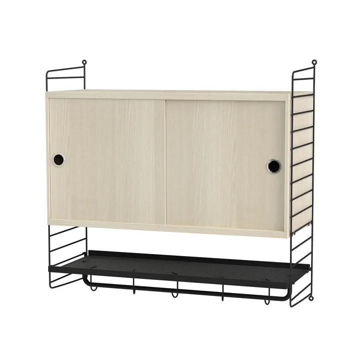 String sovrum ask & svart - Kombination F - String